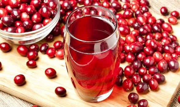 χυμός cranberry για παράσιτα